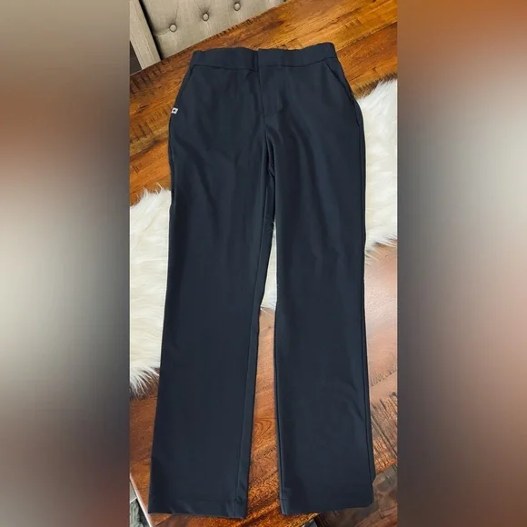 FIGS PRO Scrub Pants Women Small Black Stretch Nurse Medical Hospital Workwear - Picture 4 of 5